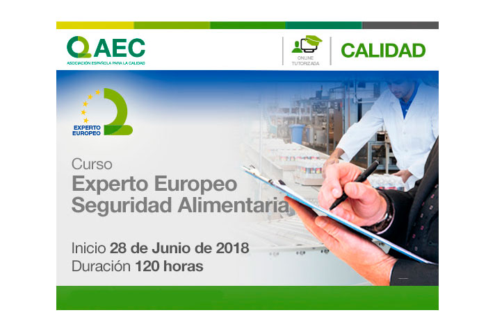 Experto Europeo en Seguridad Alimentaria