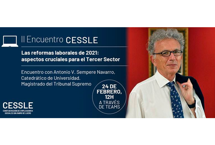 Webinar sobre las reformas laborales de 2021: Aspectos cruciales para el Tercer Sector