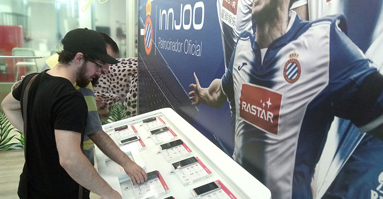 InnJoo presenta sus últimas novedades en dispositivos móviles