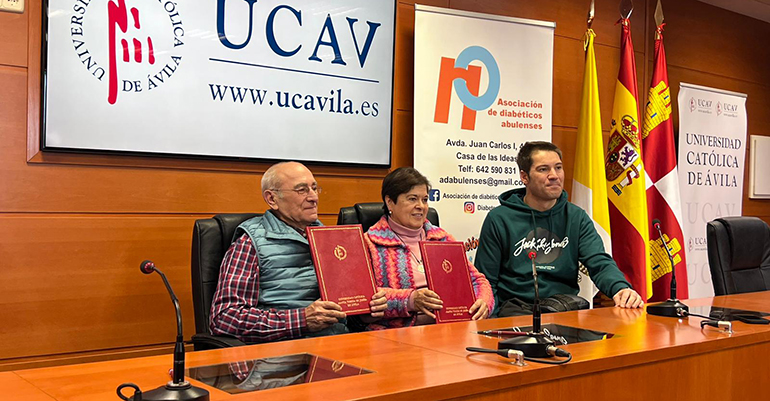 La UCAV y ADA impulsan programas de apoyo y formación para personas mayores con diabetes