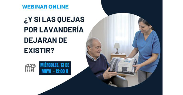 Bubble Texcare organiza un webinar para abordar cómo eliminar las quejas en la gestión de lavandería en residencias