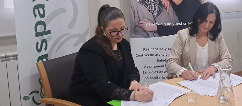 La Fundación ASPAYM Castilla y León y DomusVi firman un convenio de colaboración