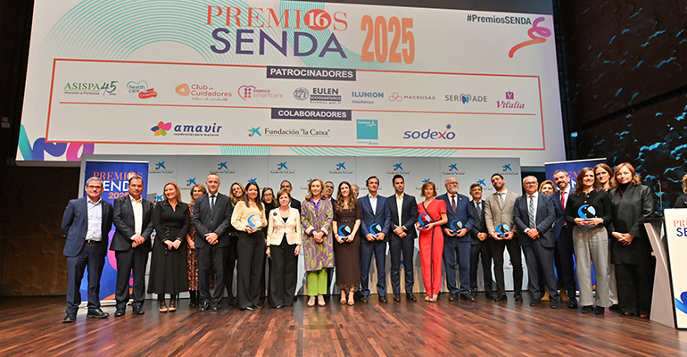 Grupo SENDA reconoce la excelencia del sector sénior en la XVI edición de los Premios SENDA