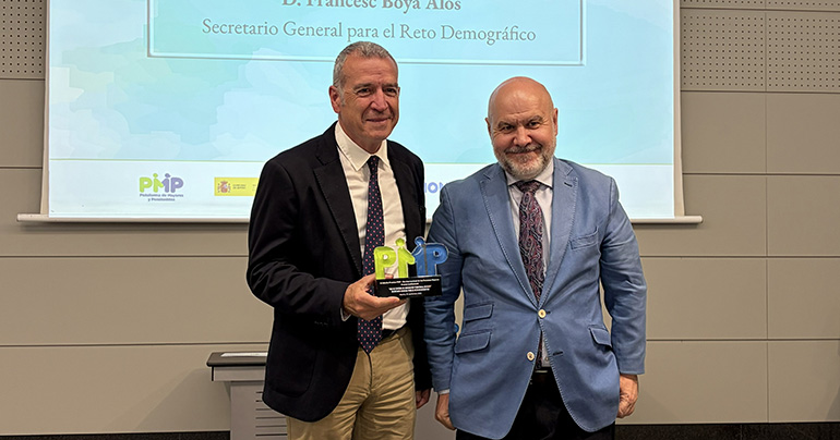La RedCIT recibe un premio de la PMP por su contribución al bienestar y la participación de las personas mayores