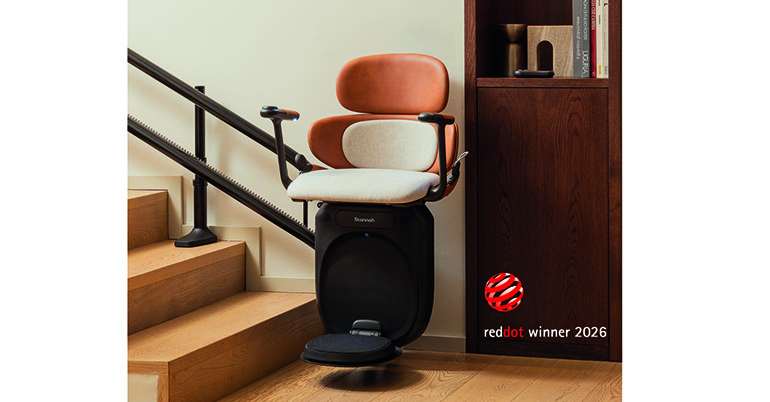 Stannah impulsa el diseño accesible con JOYA, galardonada con el Red Dot Design Award 2026