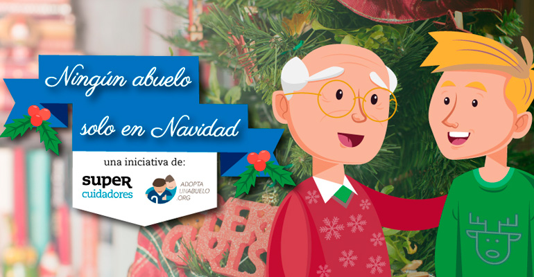 campaña ‘Ningún abuelo solo en Navidad’