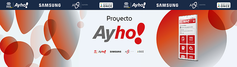 Ayho!, una herramienta tecnológica que facilita el trabajo a las personas con discapacidad 