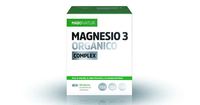 MaboNatur amplía su catálogo con un nuevo complejo de tres formas orgánicas de magnesio