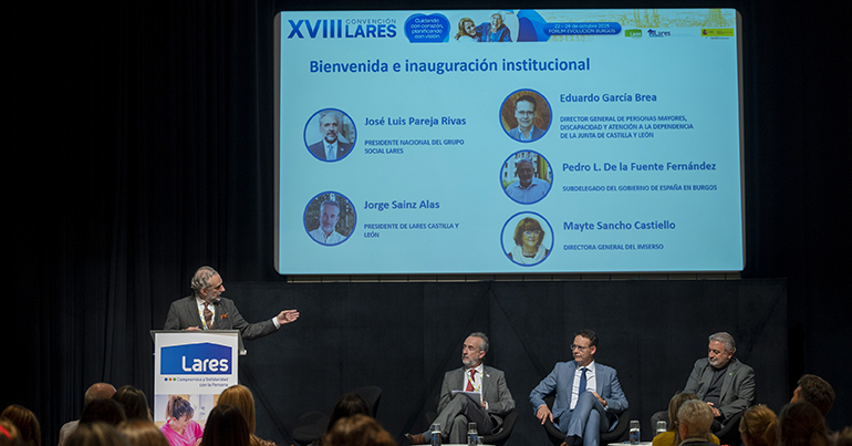 Lares 2025 marca el futuro del sector solidario con un plan común de acción.