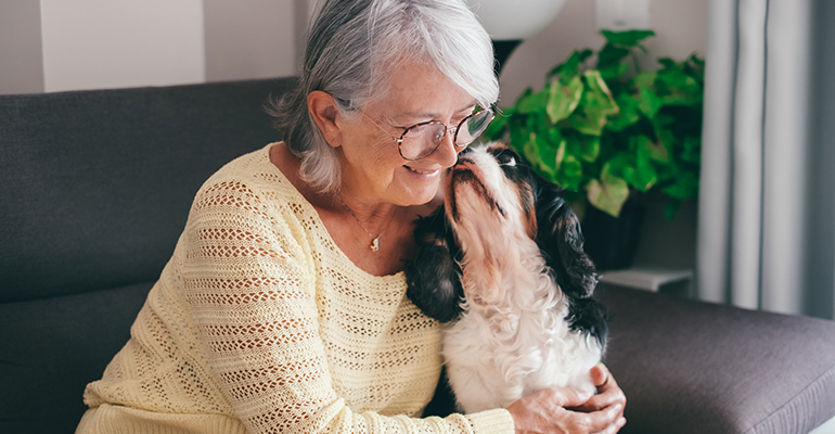 Uno de cada tres sénior convive con una mascota y el 91 % afirma que le ayuda a sentirse acompañado