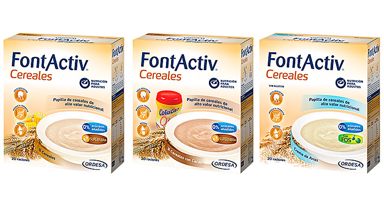 FontActiv amplía su gama con el lanzamiento de una nueva línea de cereales