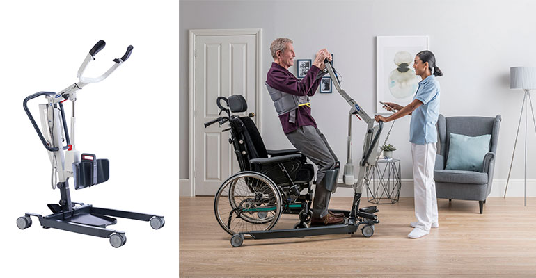 Invacare lanza la nueva grúa de bipedestación Invacare Isa