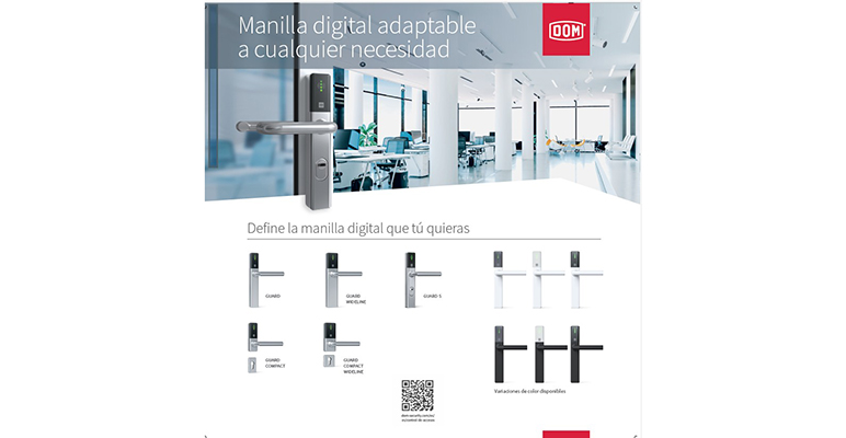 Manillas inteligentes DOM Guard modelos