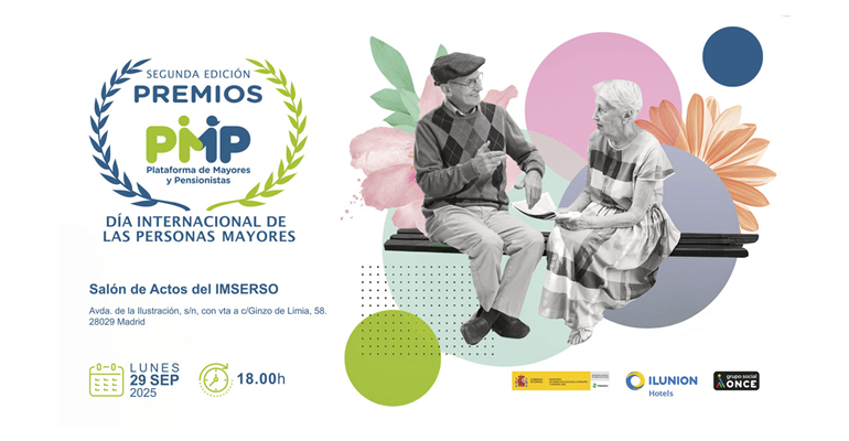 La Plataforma de Mayores y Pensionistas celebra la II edición de los Premios PMP 2024 en el IMSERSO