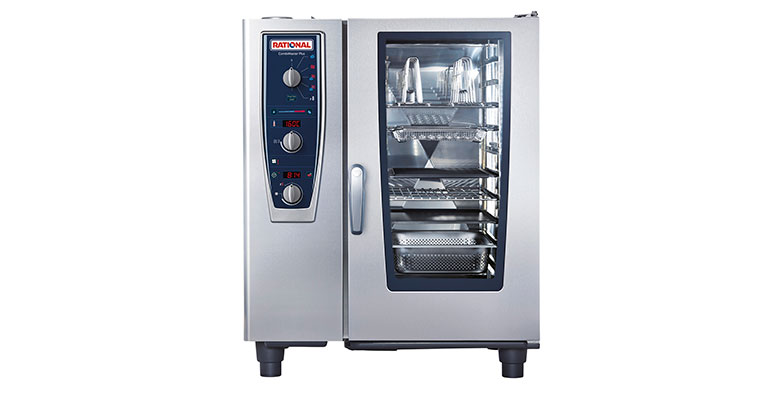 Self Cooking Center de Rational con accesorios