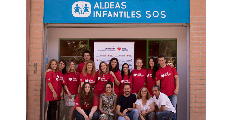 Sodexo y Aldeas Infantiles