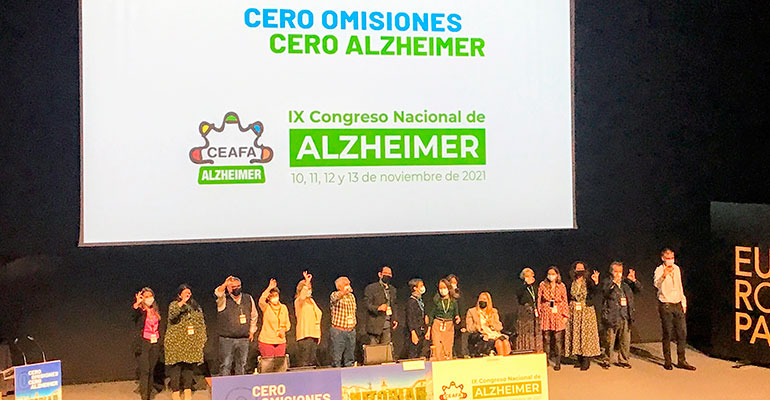 Carolina Darias: “Esta causa es importante. Comparto los objetivos que conlleven poder mejorar la calidad de vida de las personas con Alzheimer y sus familias”