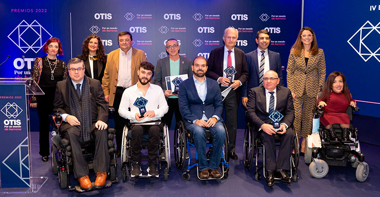 OTIS premia cuatro proyectos que contribuyen a la accesibilidad