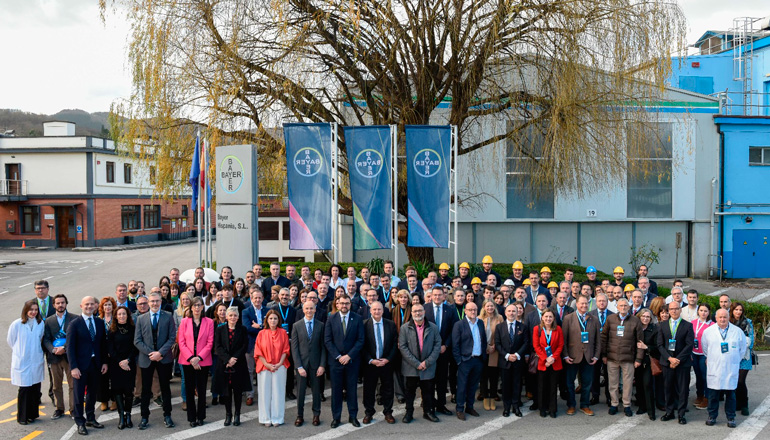 Bayer celebra sus 125 años en España en su planta de La Felguera, Asturias