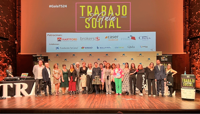 Amavir colabora en la VII Gala de Trabajo Social del Colegio Oficial de Trabajo Social de Madrid