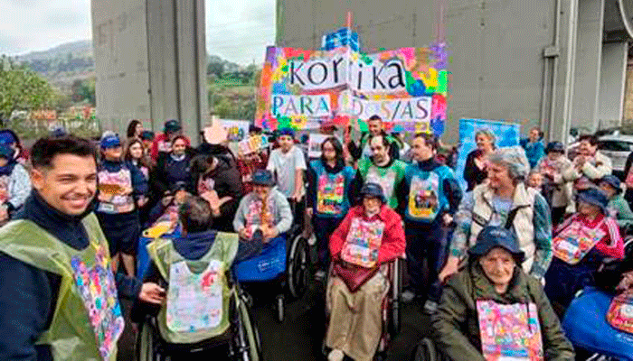 Jornada lúdica para mayores y escolares en la Korrika