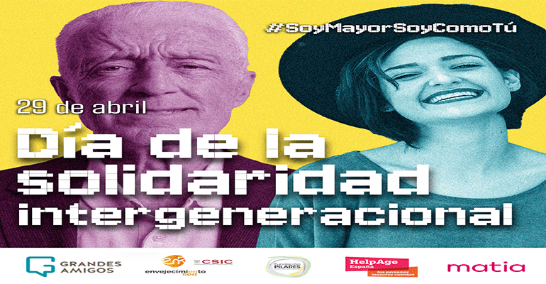 Se pone en marcha la campaña ‘Soy mayor, soy como tú’, con el fin de defender los derechos de las personas mayores y erradicar el edadismo