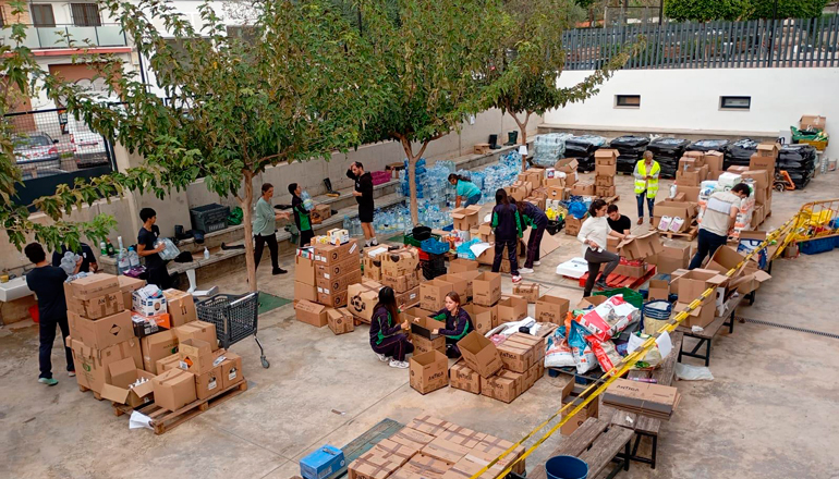 Las ortopedias se suman a la solidaridad con los damnificados por la DANA en Valencia