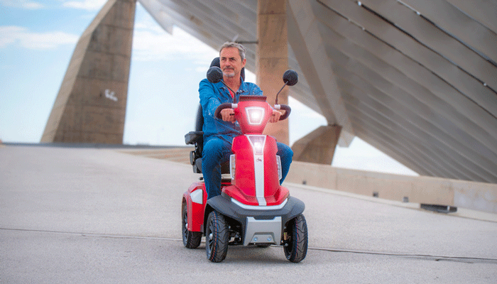 TotalCare Europe lanza el scooter eléctrico para personas con movilidad reducida equipado con la tecnología más puntera del mercado