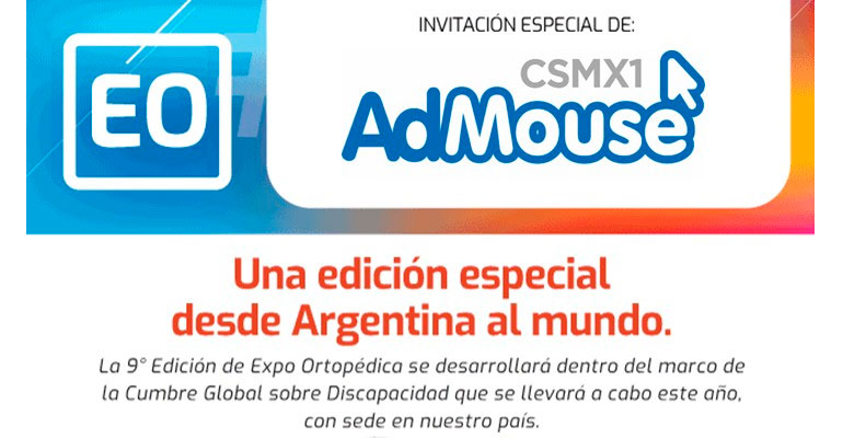 Admouse participará en la Cumbre Global de Discapacidad