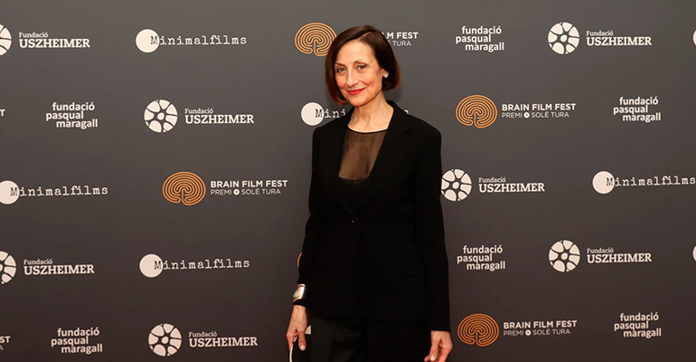 Carme Elías recoge el Premio Especial Brain Film Fest y revela que padece Alzheimer