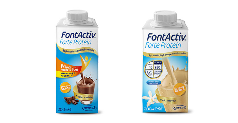 FontActiv Forte Protein, el nuevo suplemento nutricional con un extra de proteínas y más fibra