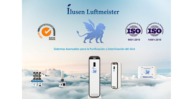 Ilusen Luftmeister lanza la nueva gama de purificadores de aire profesionales