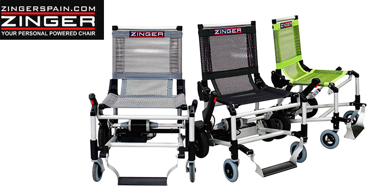 Zinger, la silla de ruedas eléctrica pleglable más ligera del mundo